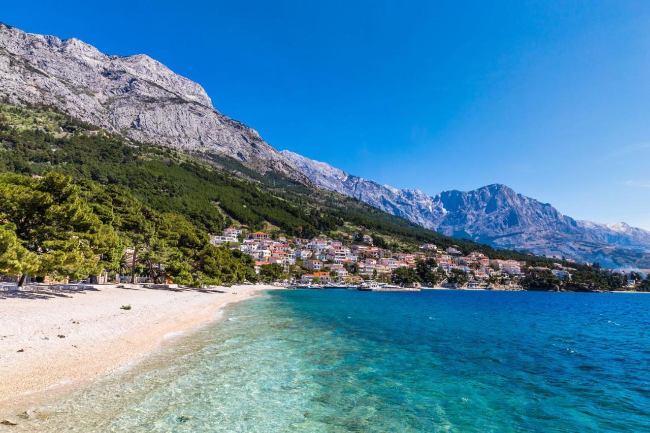 Bluesun Hotel Soline Brela Bagian luar foto