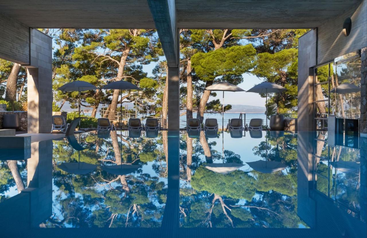 Bluesun Hotel Soline Brela Bagian luar foto