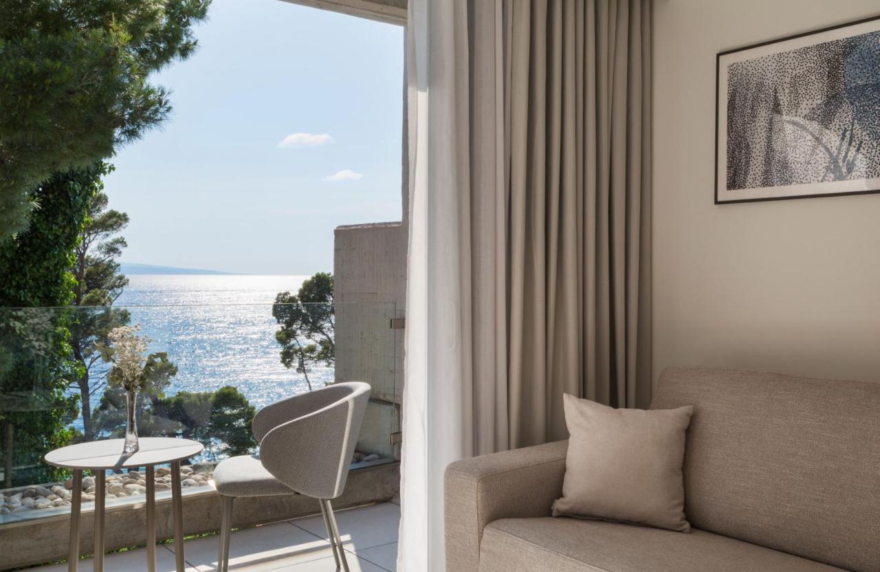 Bluesun Hotel Soline Brela Bagian luar foto