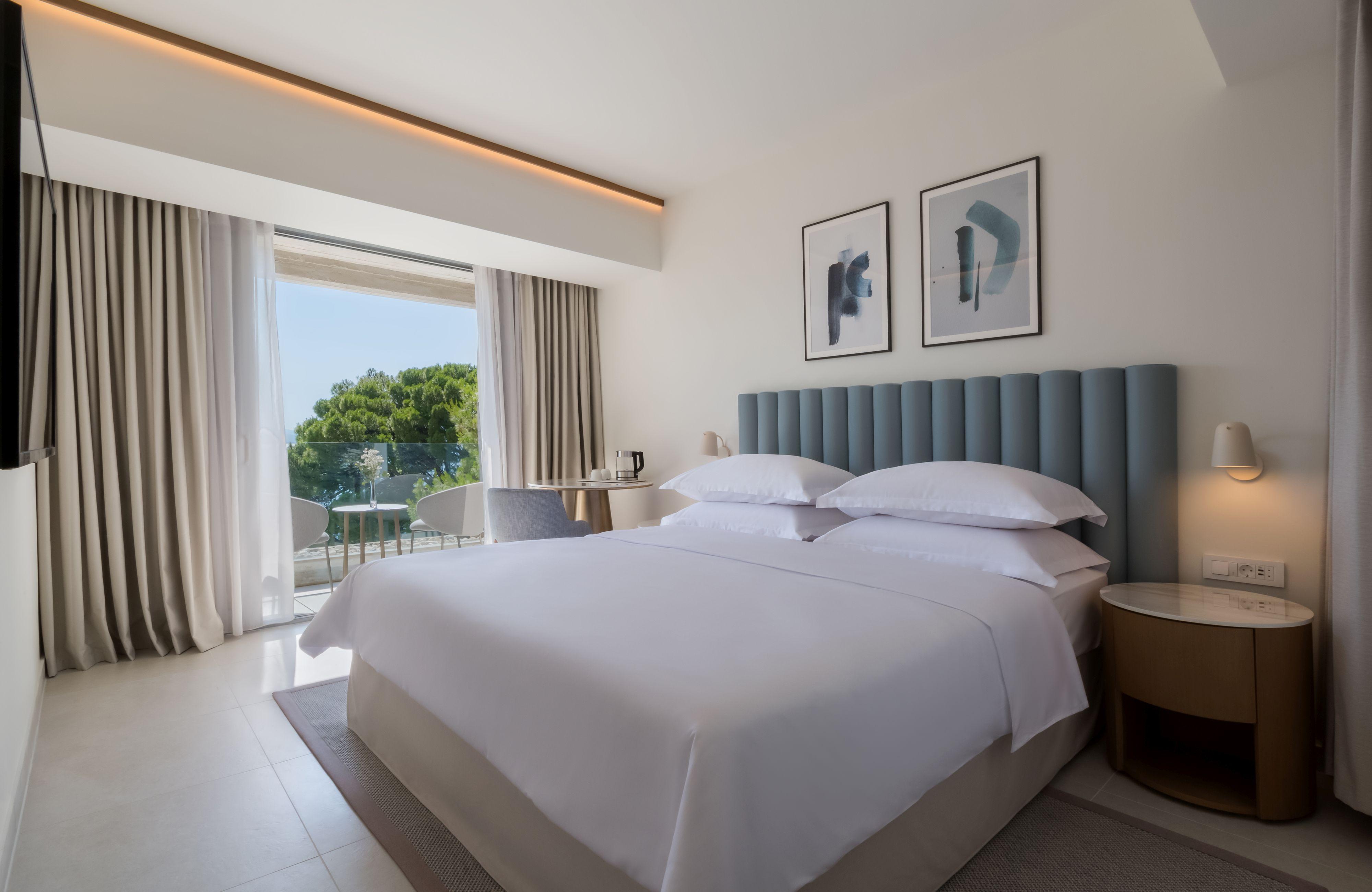 Bluesun Hotel Soline Brela Bagian luar foto
