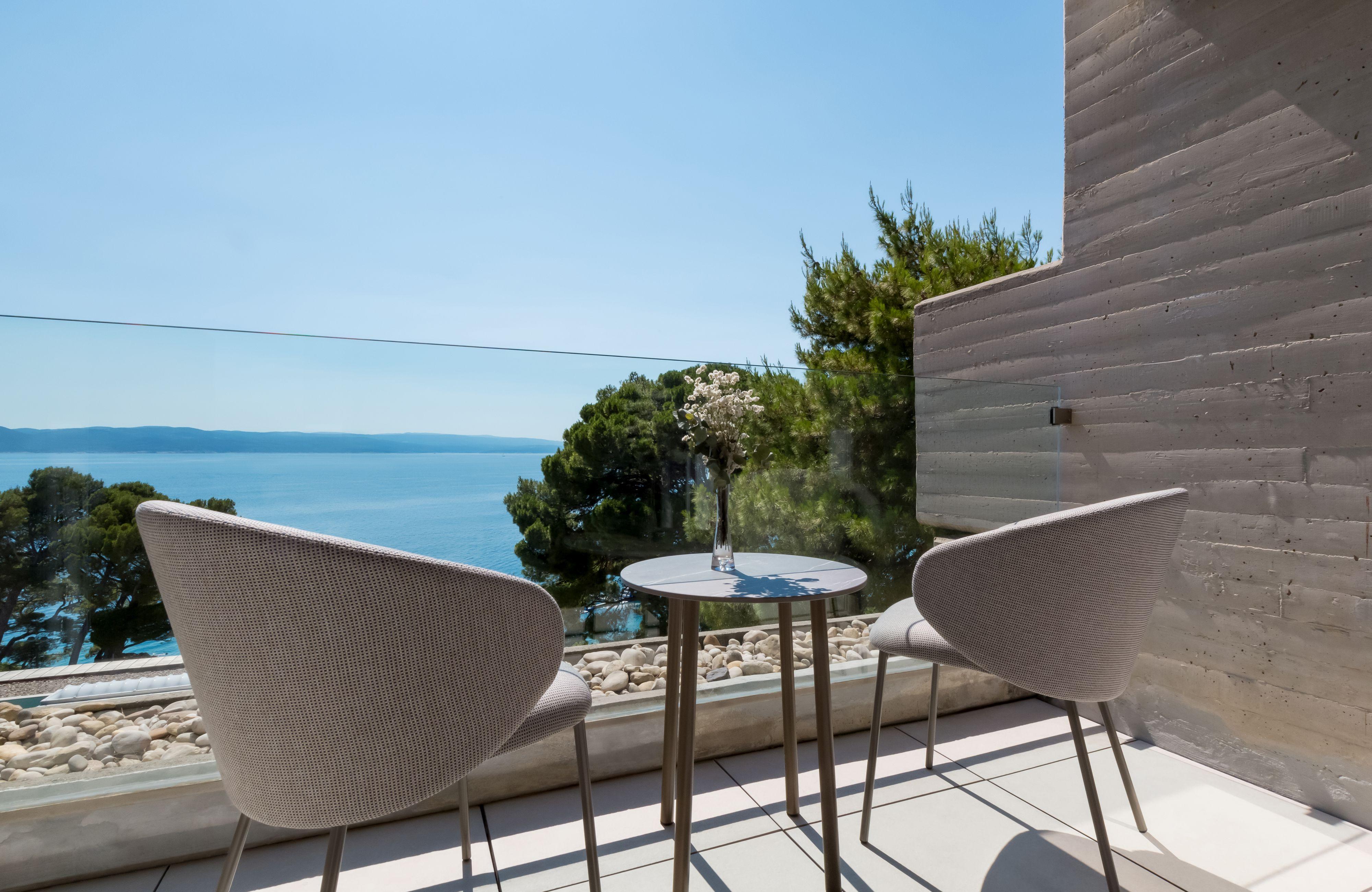 Bluesun Hotel Soline Brela Bagian luar foto