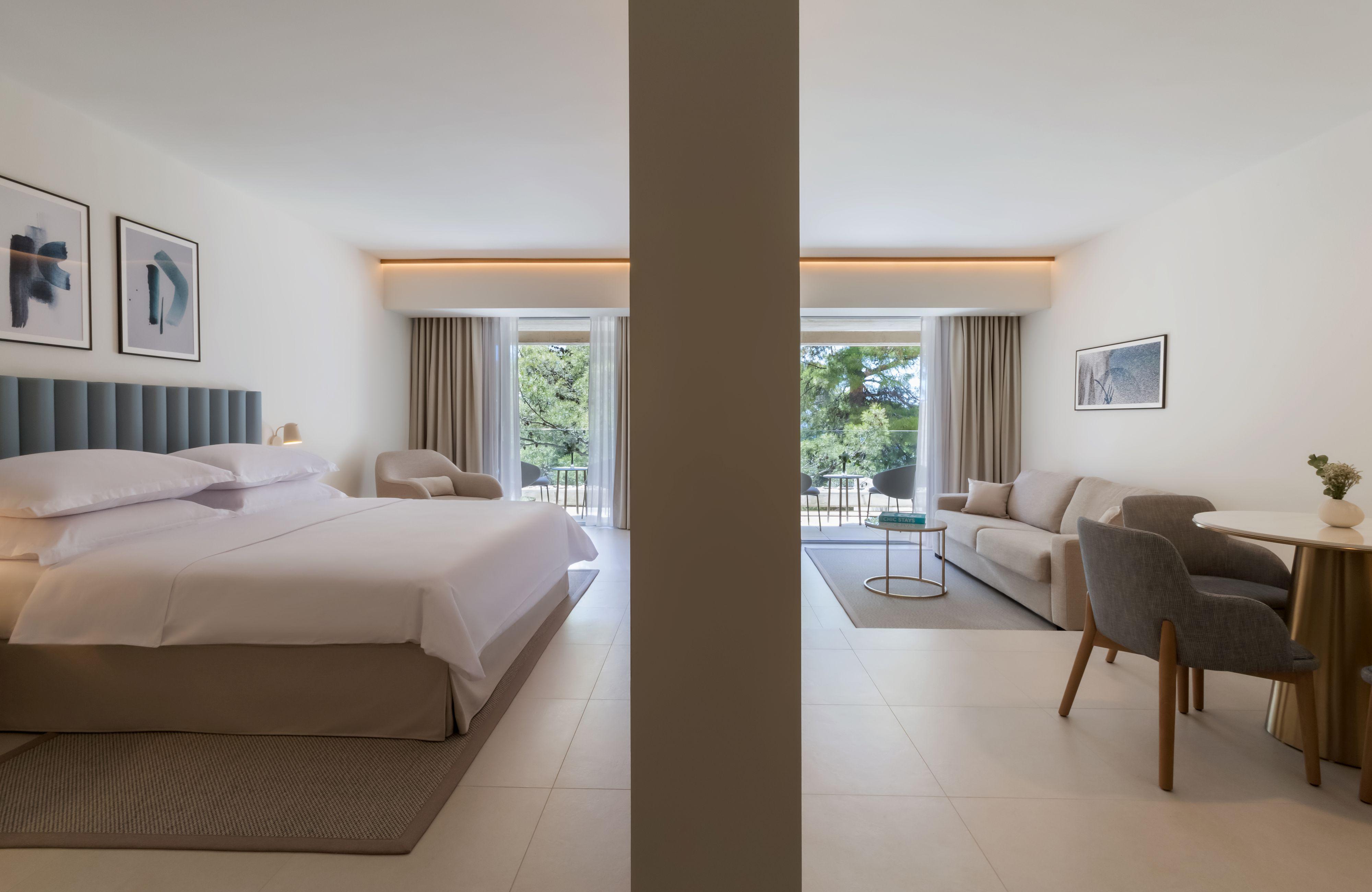 Bluesun Hotel Soline Brela Bagian luar foto