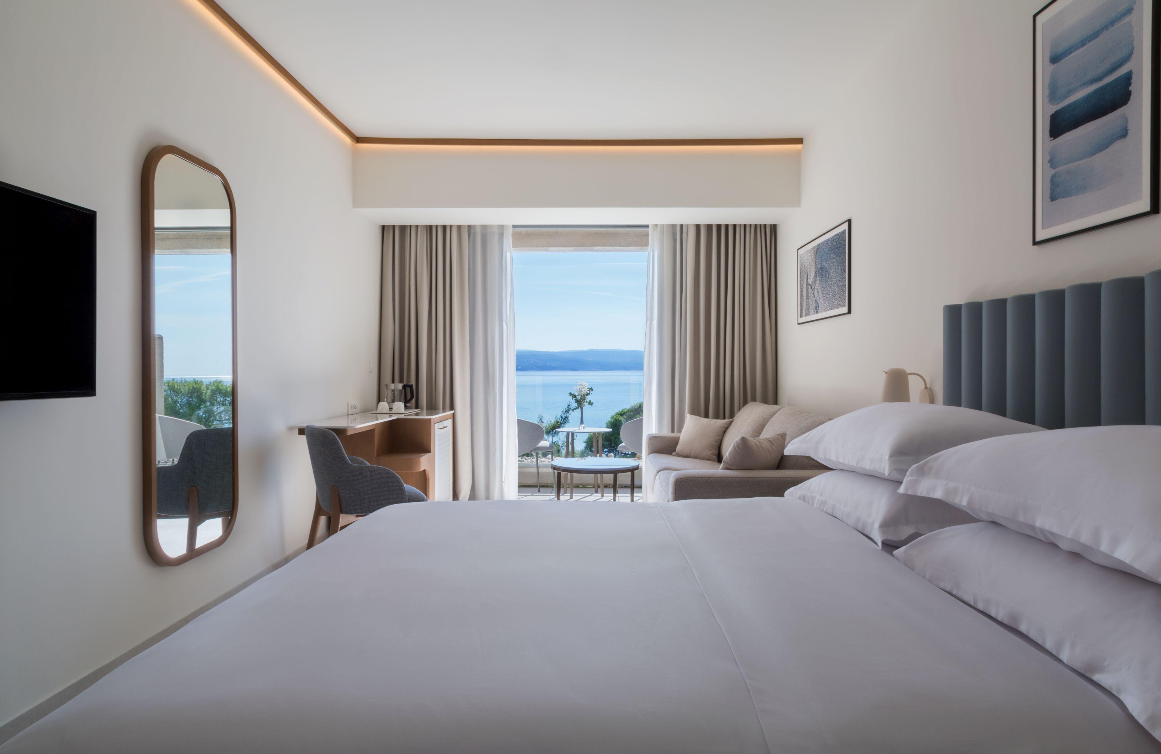 Bluesun Hotel Soline Brela Bagian luar foto