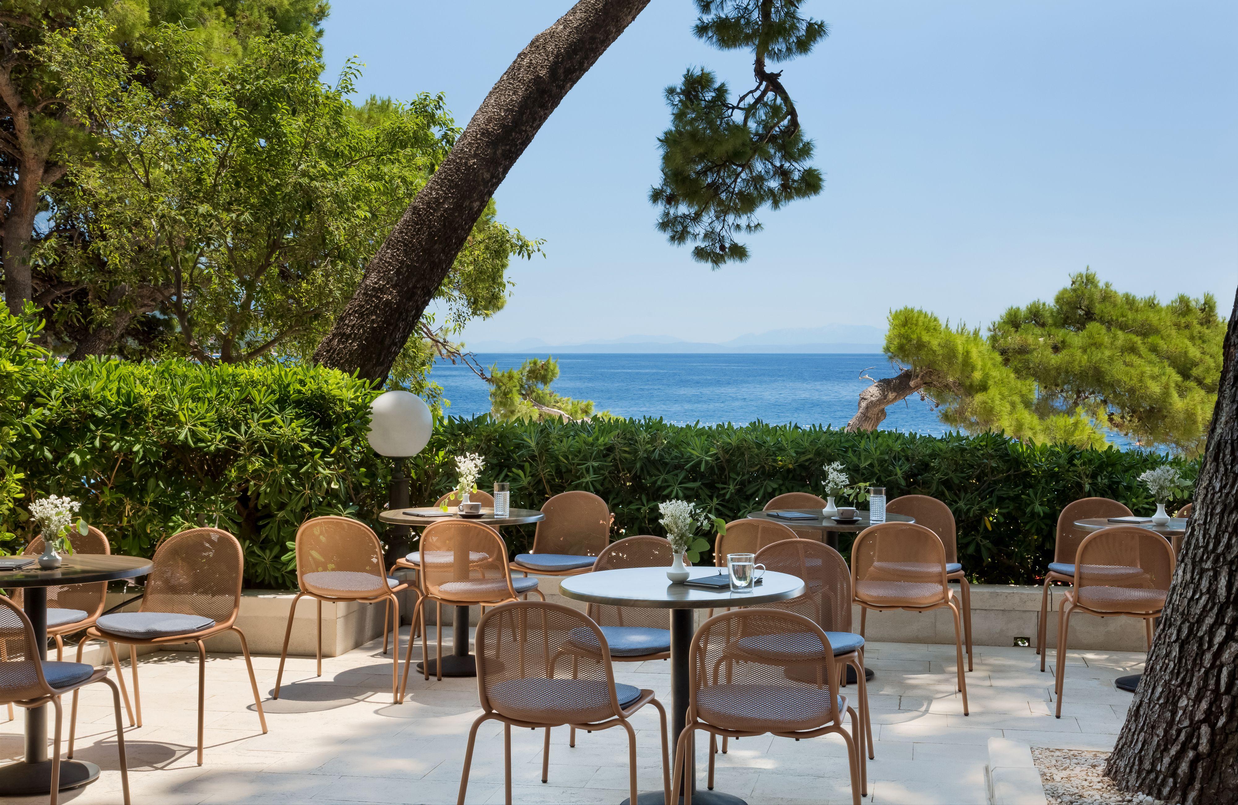 Bluesun Hotel Soline Brela Bagian luar foto