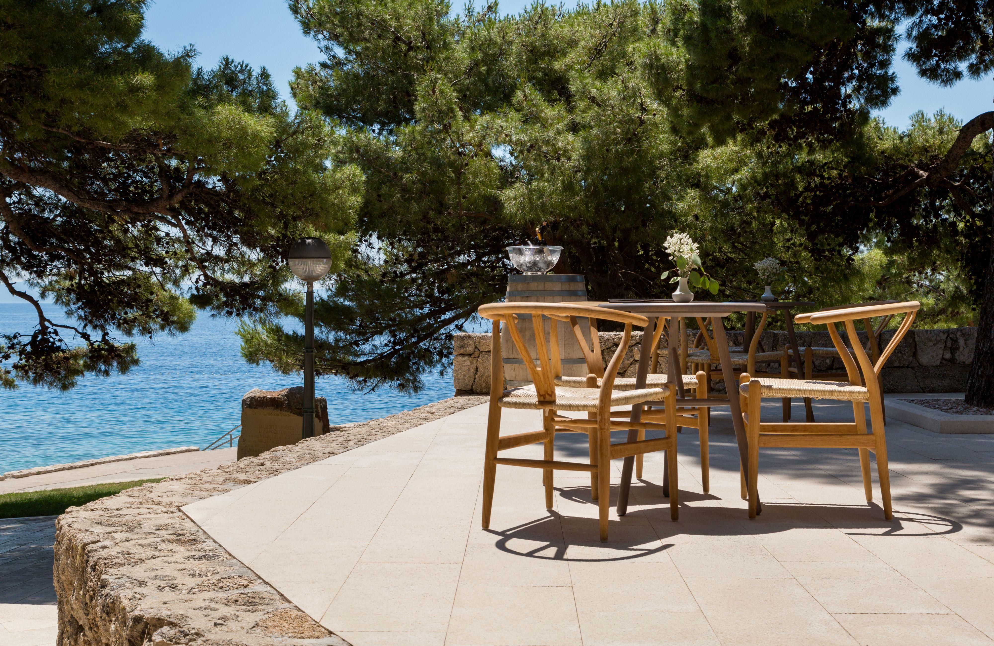 Bluesun Hotel Soline Brela Bagian luar foto
