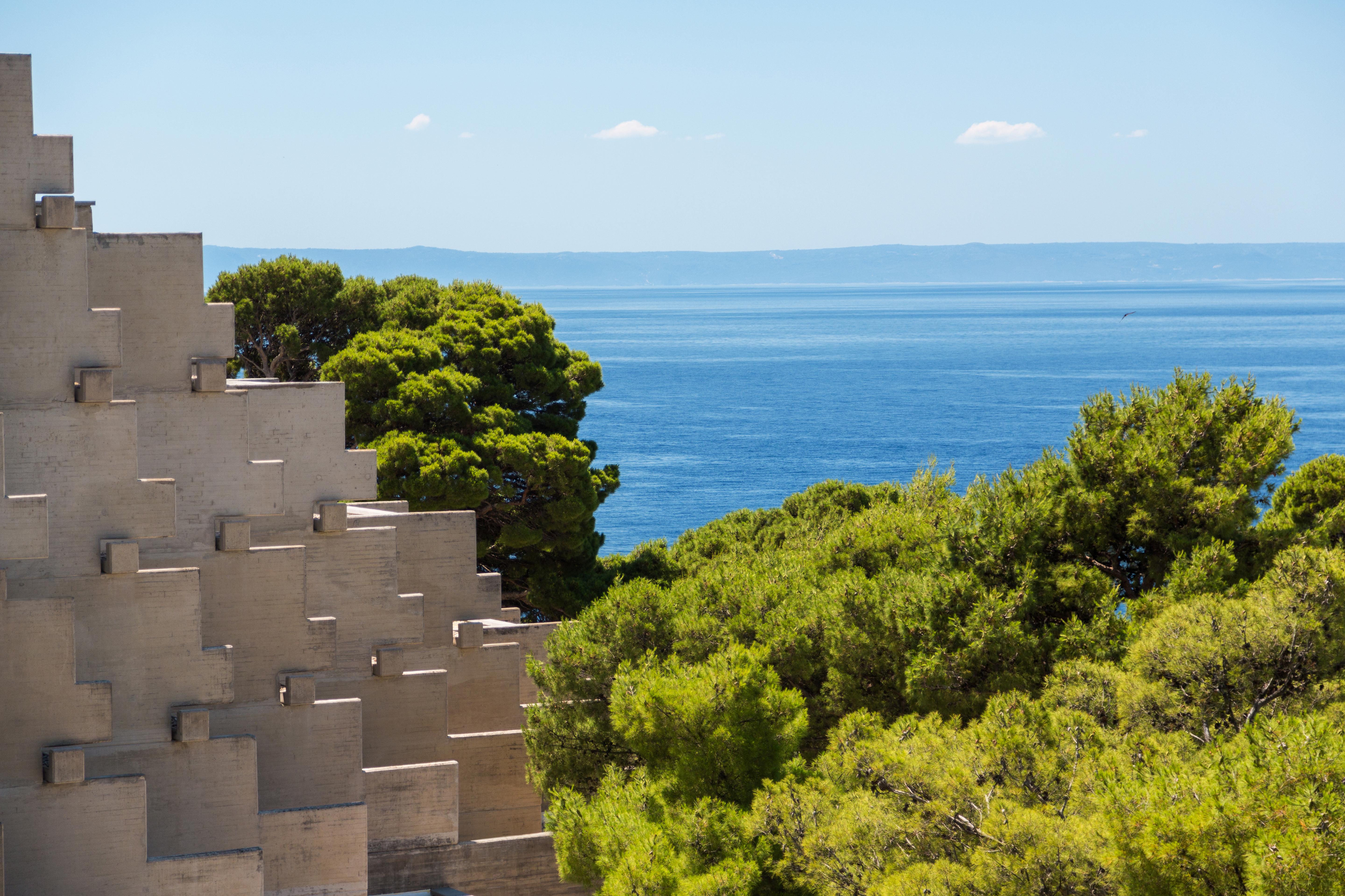 Bluesun Hotel Soline Brela Bagian luar foto