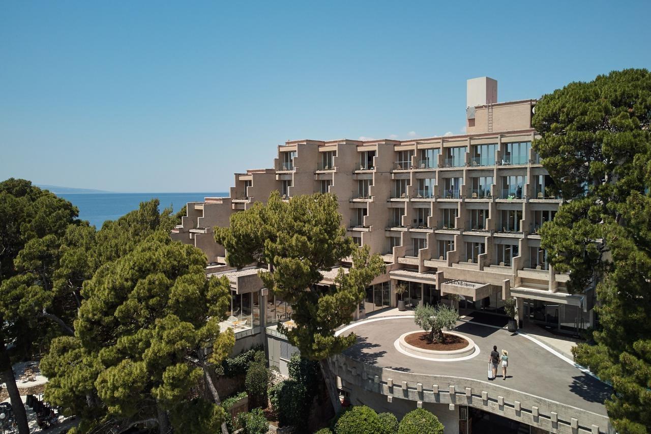 Bluesun Hotel Soline Brela Bagian luar foto