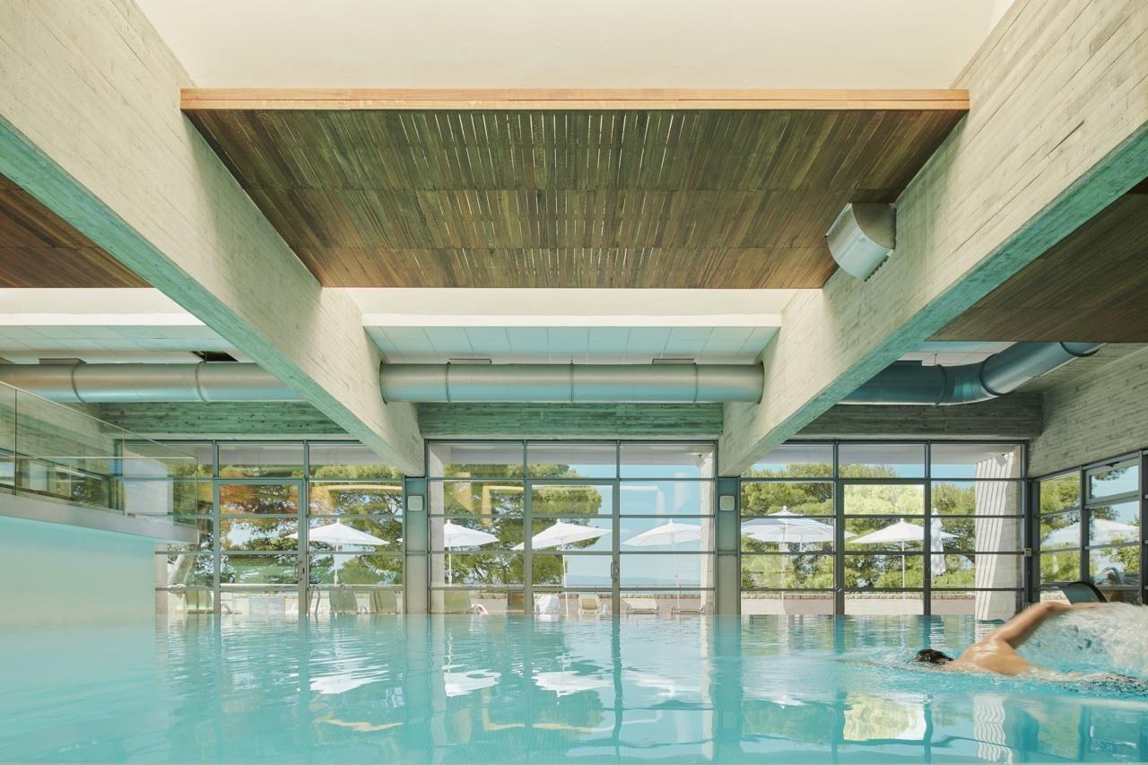 Bluesun Hotel Soline Brela Bagian luar foto