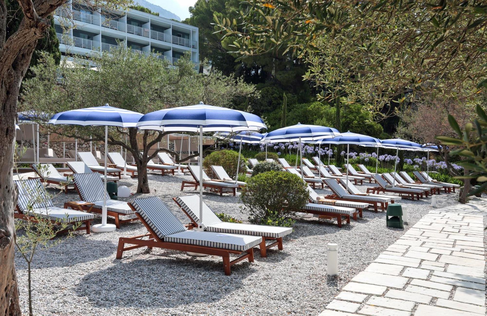 Bluesun Hotel Soline Brela Bagian luar foto
