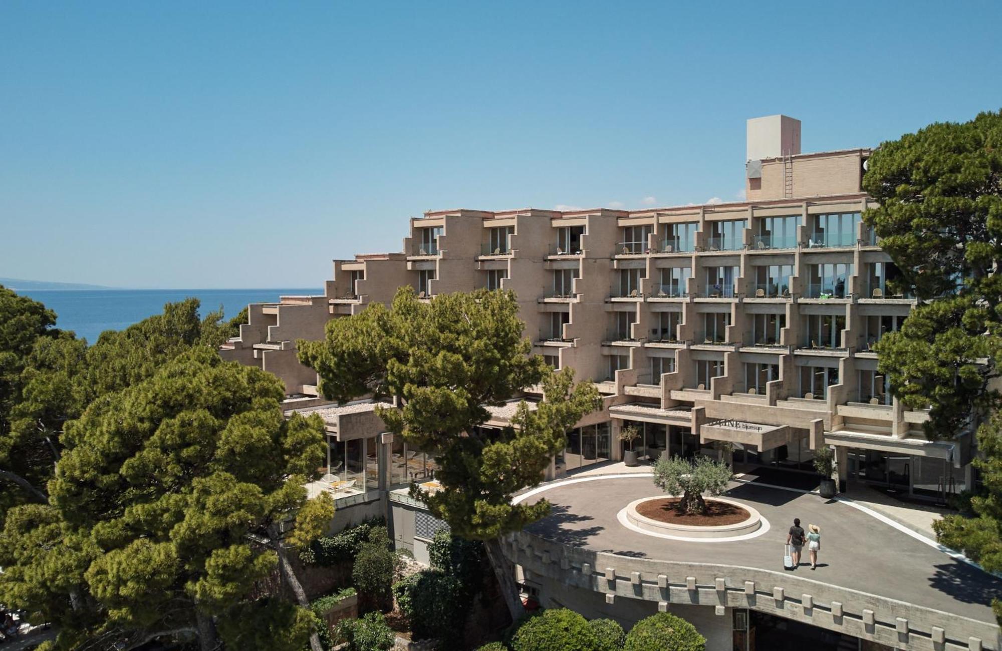 Bluesun Hotel Soline Brela Bagian luar foto